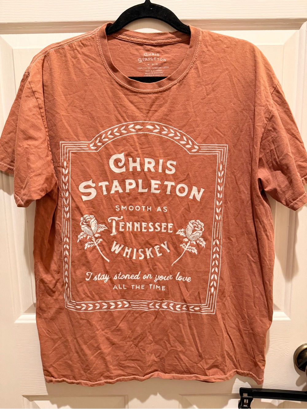 Chris Stapleton Tennessee Whiskey Graphic Tee - Rust